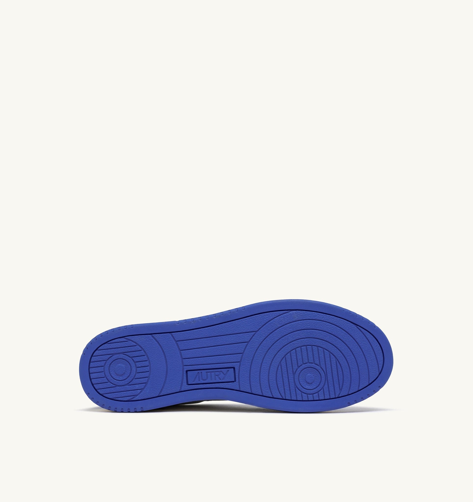 Medalist Low en cuir Blanc/Palace Blue avec lettering