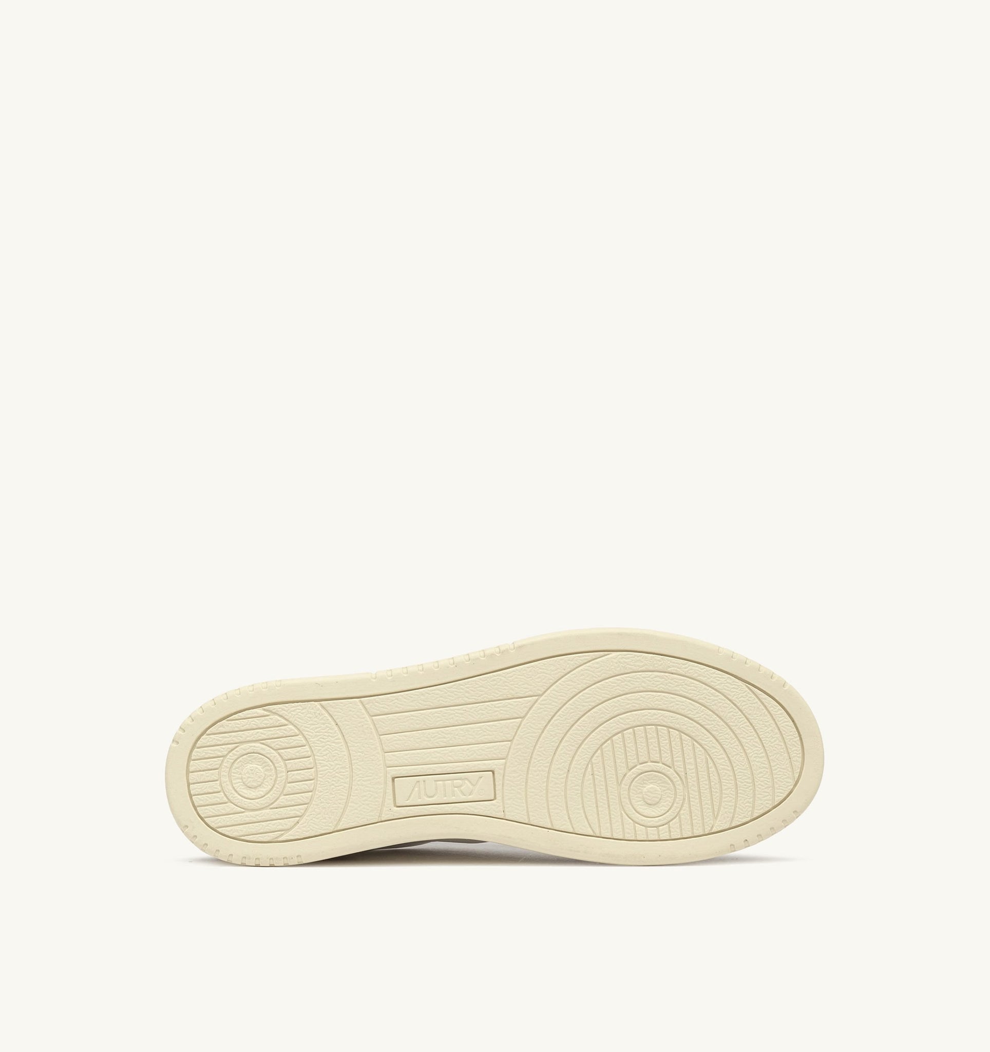 Medalist Low en cuir et suède Blanc/Cigar