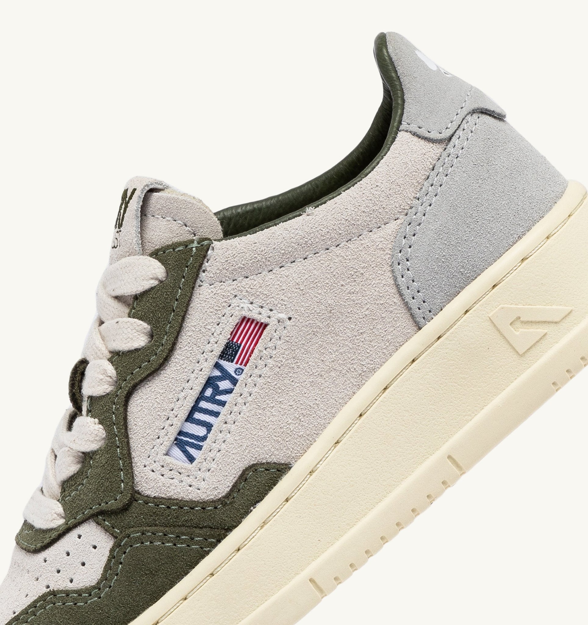 Medalist Kids Low en suède Schio Green/Loft Gray