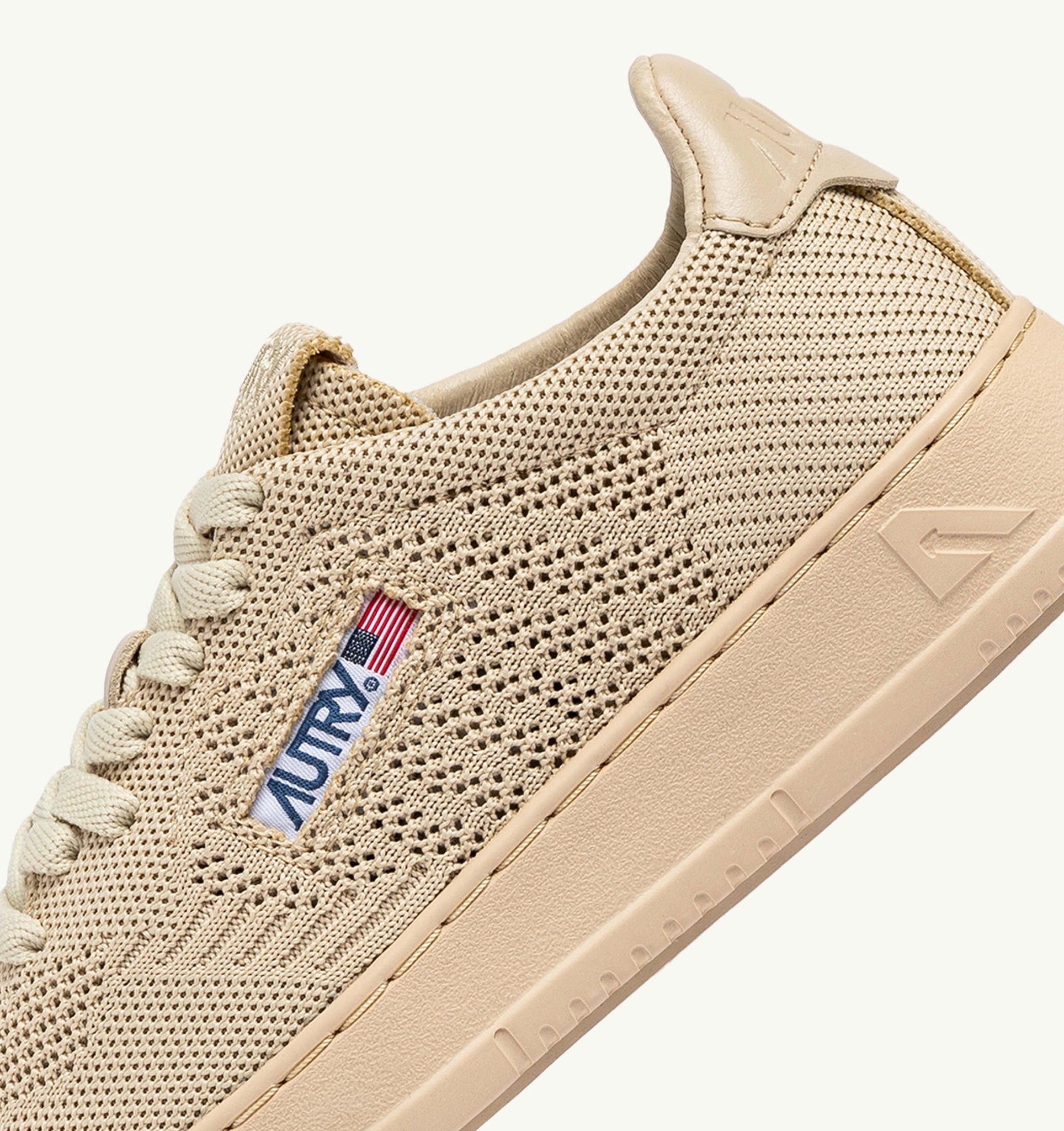 Medalist Easeknit Low en maille Crème Brûlée