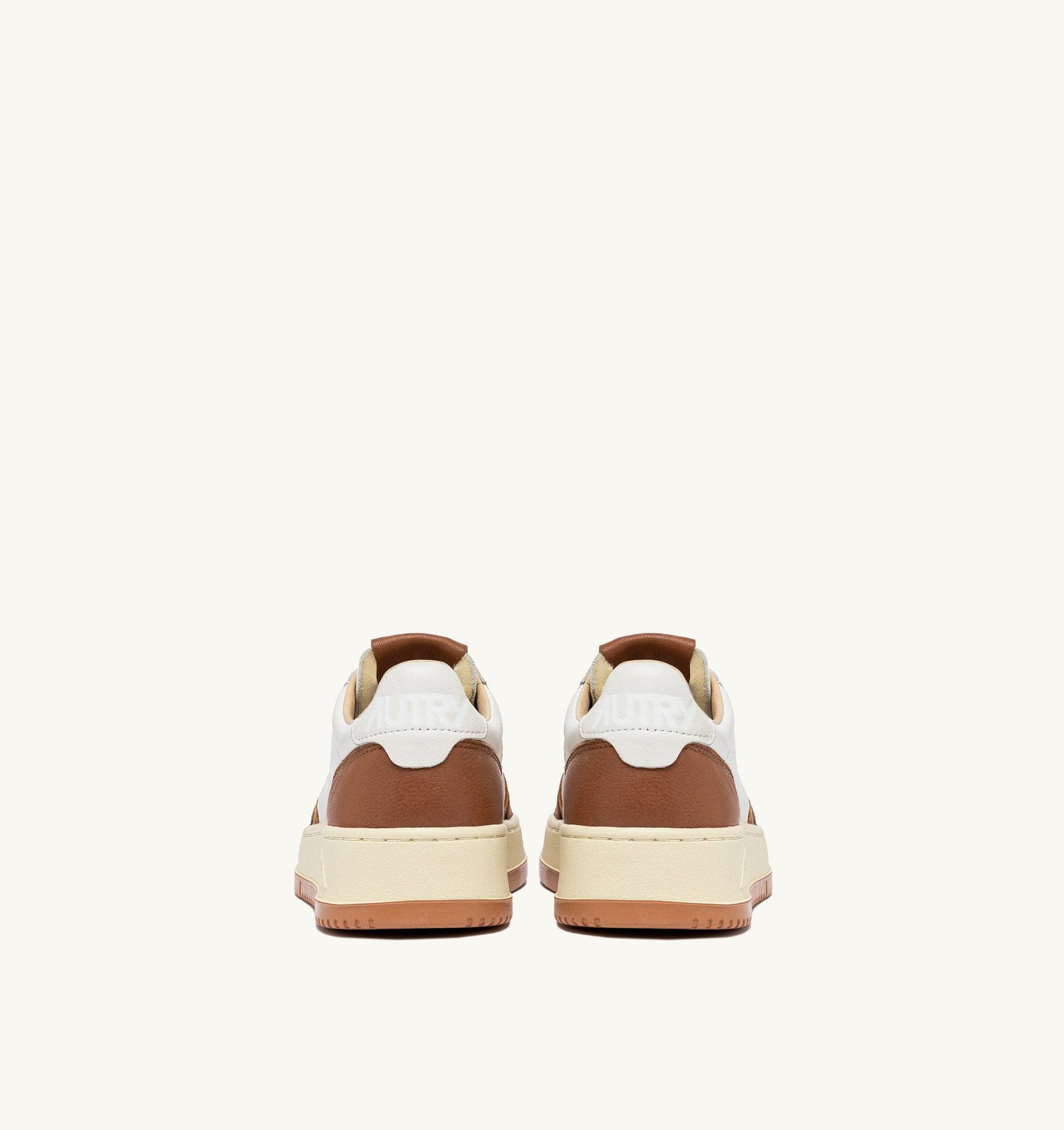 Medalist Low en cuir Blanc/Sandstorm