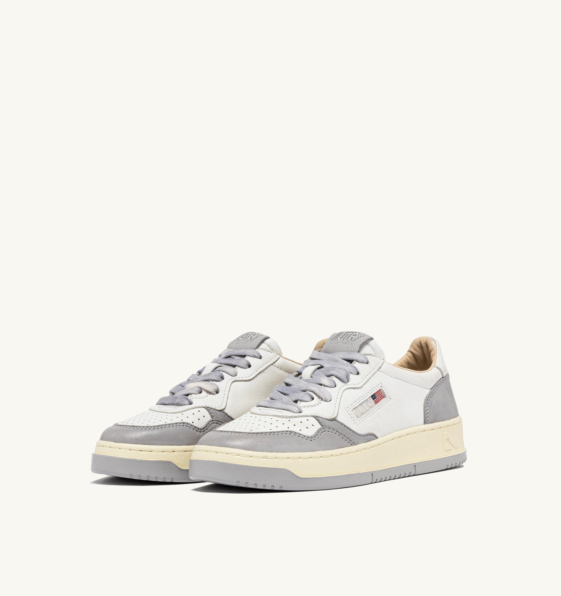 Medalist Low en cuir Blanc/Vapor
