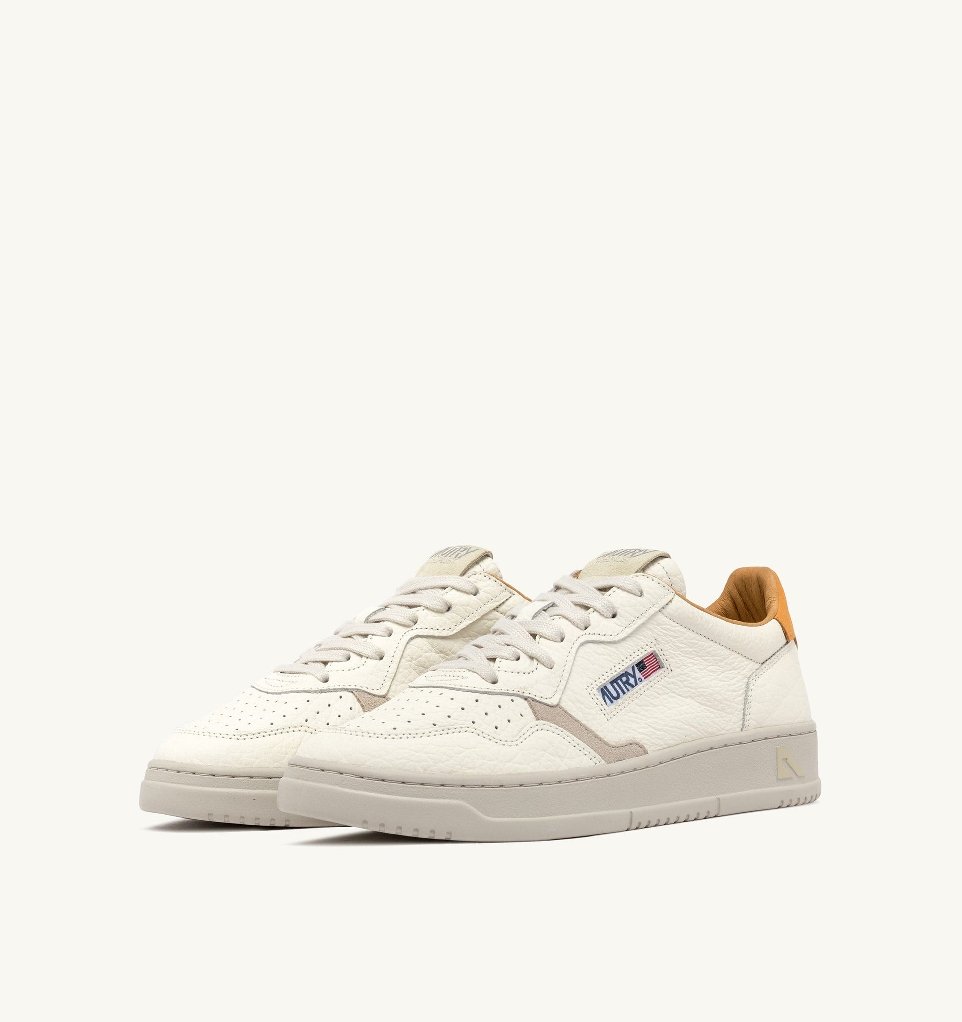 Medalist Low en cuir Apricot/Sand