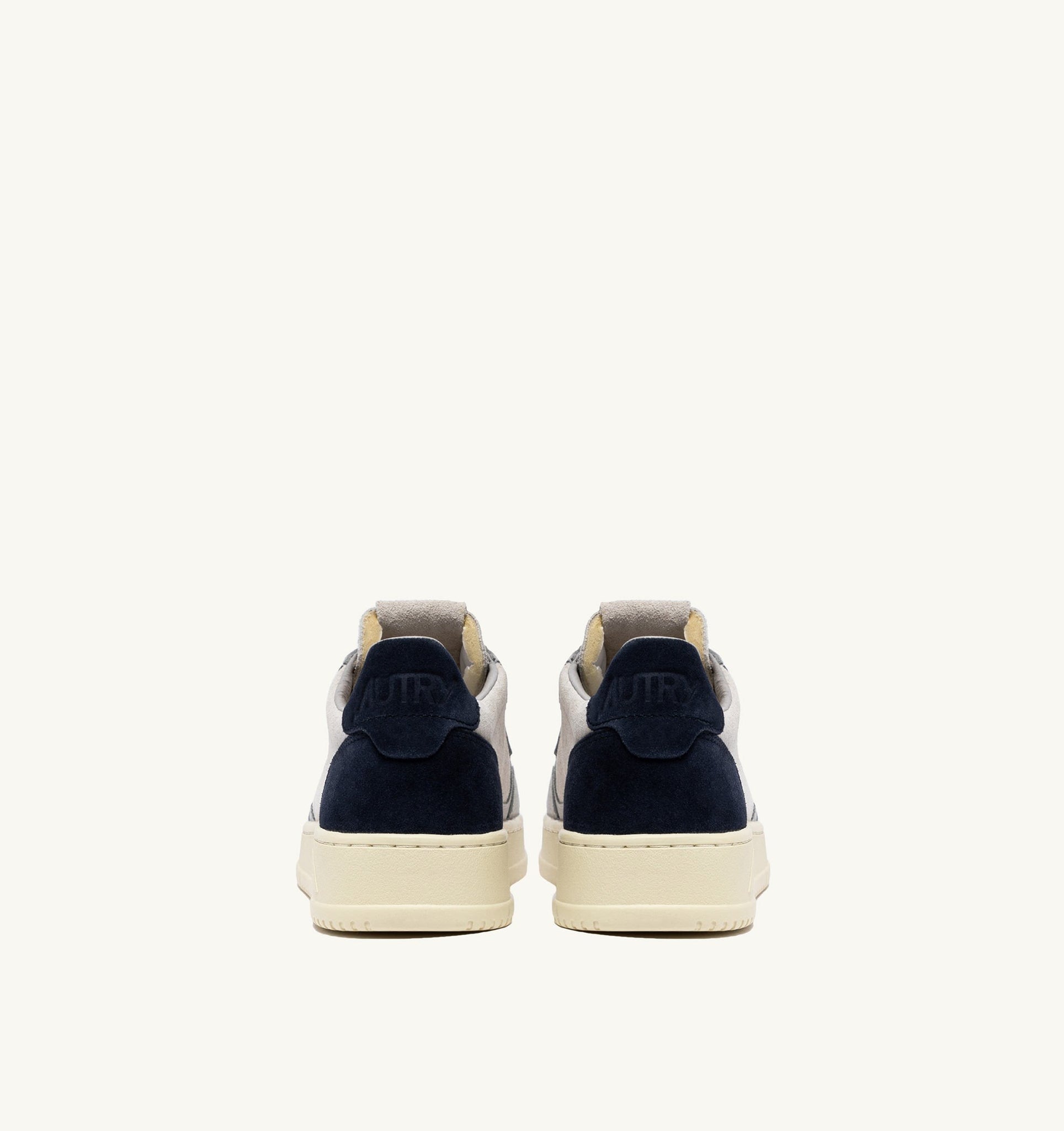 Medalist Low en suède Loft Gray/Space Blue
