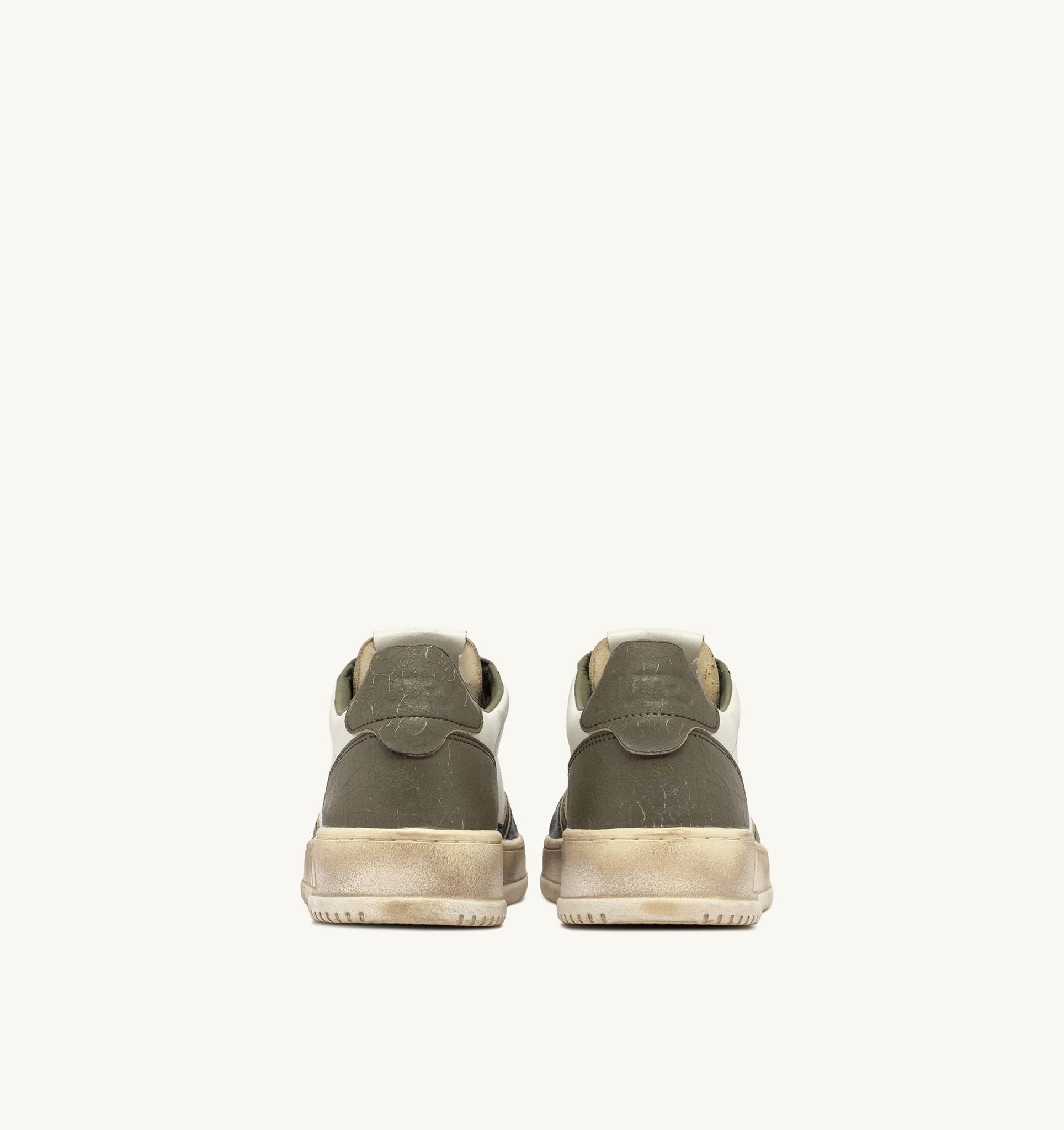 Medalist Low Super Vintage Blanc/Covert Green/Noir