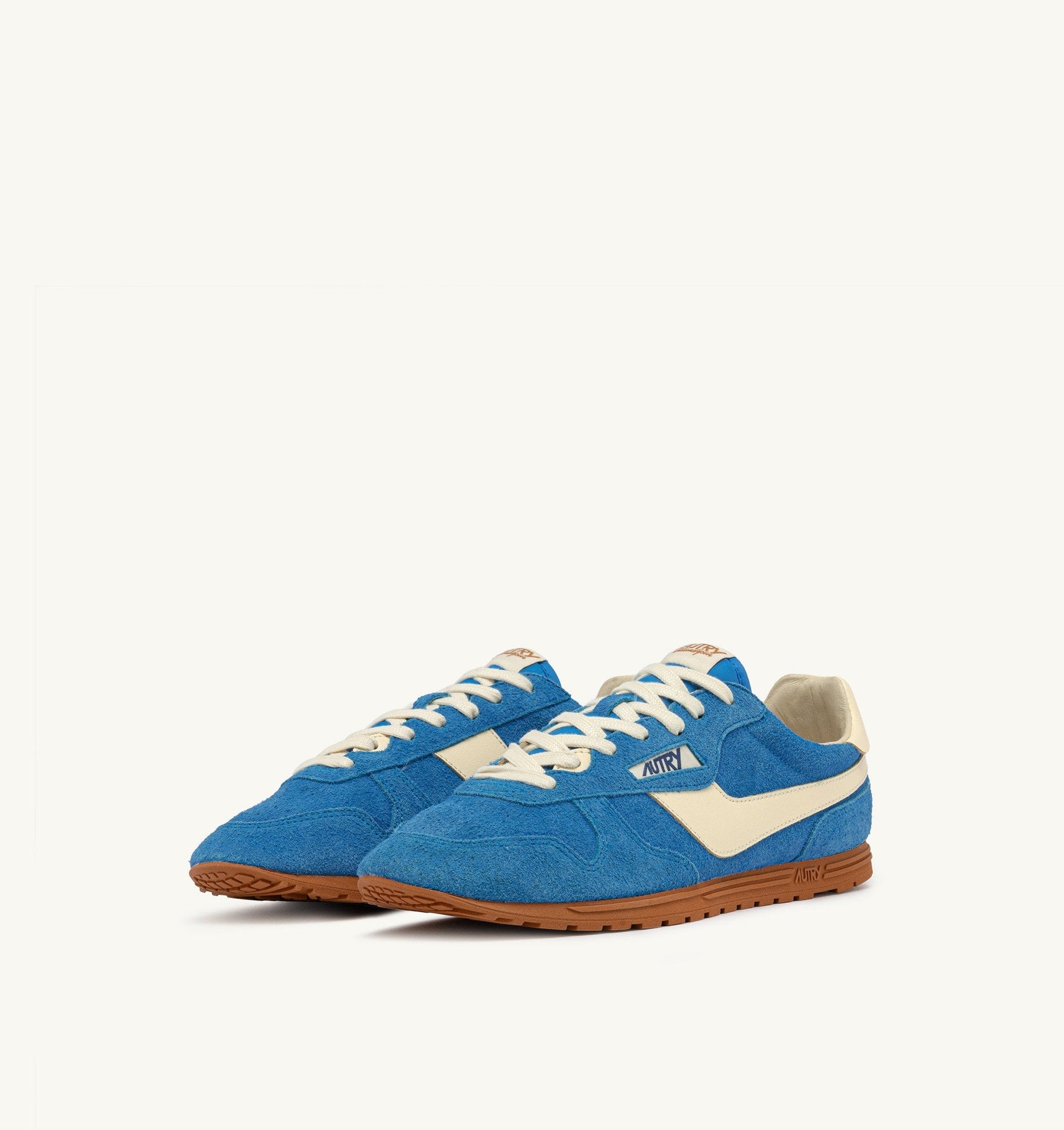 Windspin en suède et cuir Blue Yacht/Rutabaga