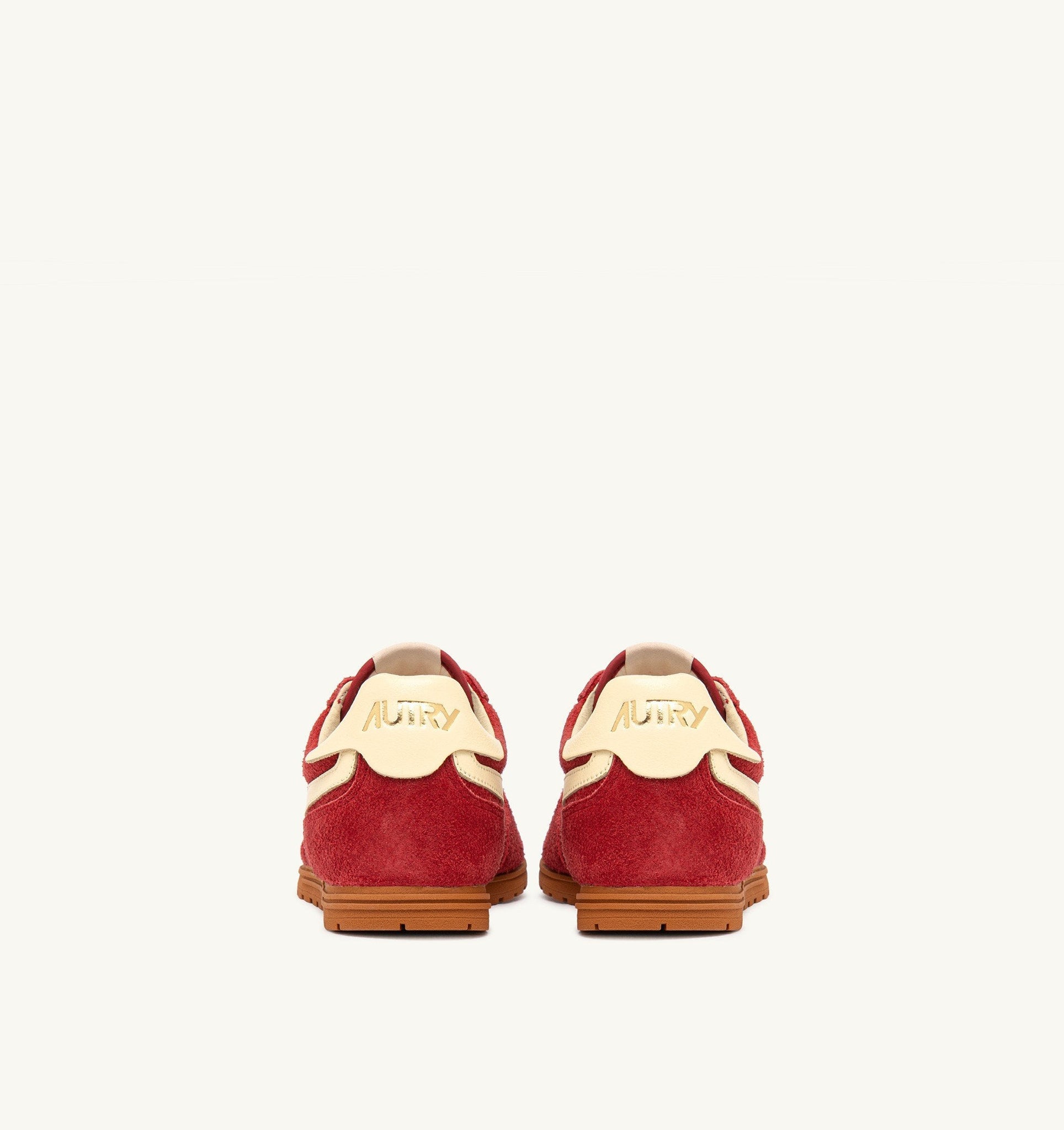 Windspin en suède et cuir Imperial Red/Rutabaga