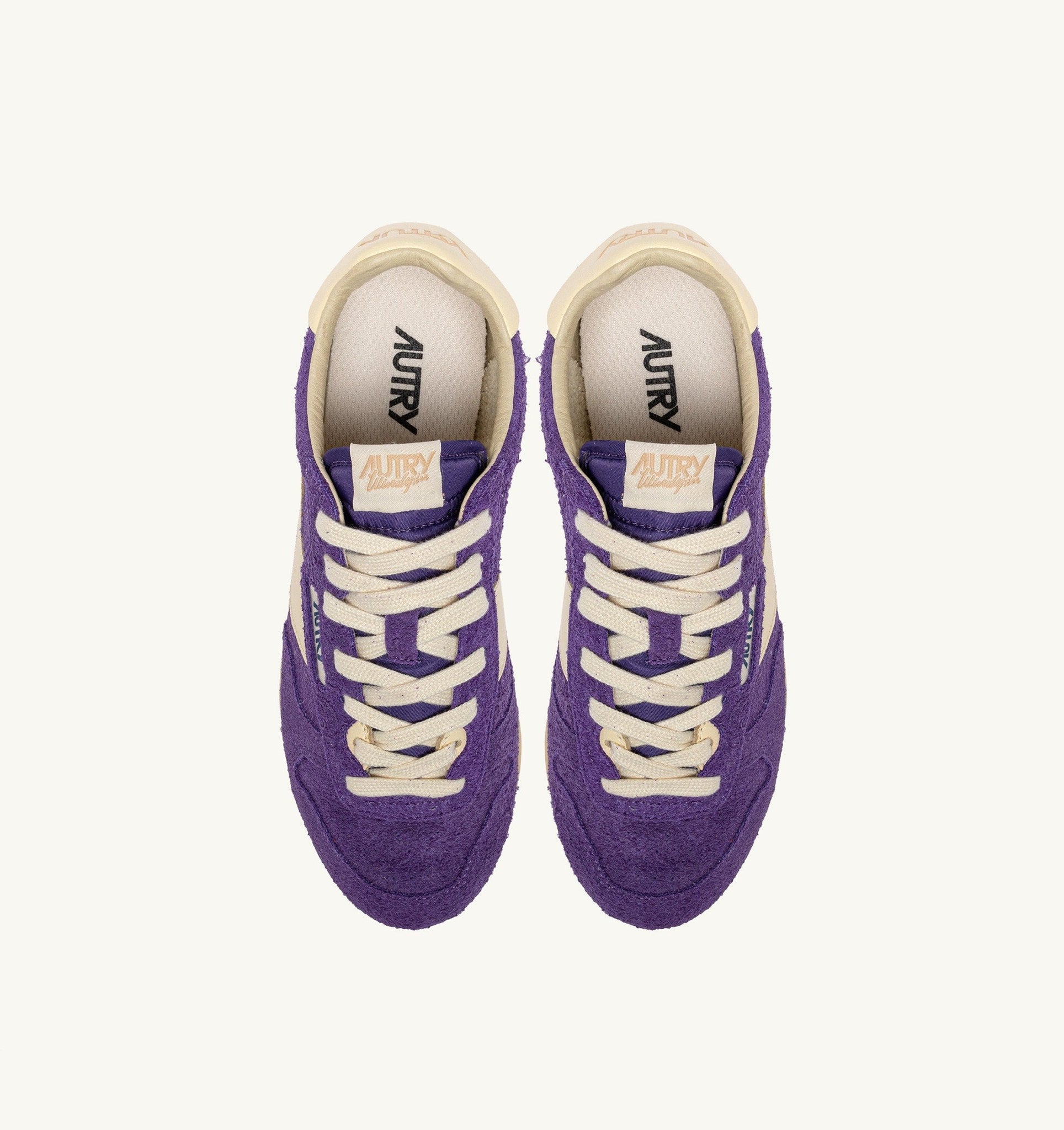 Windspin en suède et cuir Ultraviolet/Rutabaga