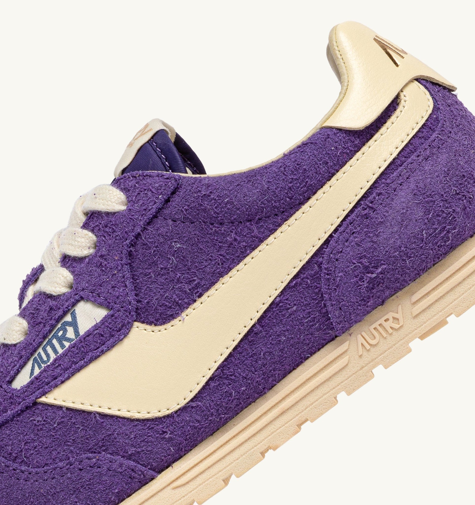 Windspin en suède et cuir Ultraviolet/Rutabaga